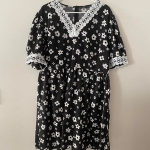 Flower dress, 2X